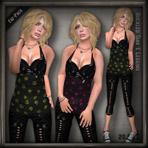 20.FIVE Buckled Tanks & Legging