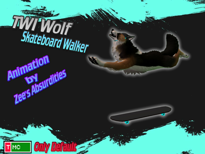 [SD] Skateboard Walker for TWI Wolf