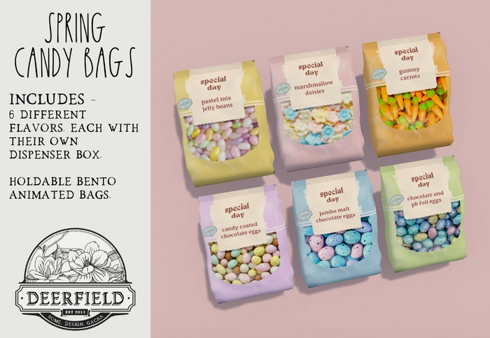 DEERFIELD - Spring Candy Bags (ADD ME)