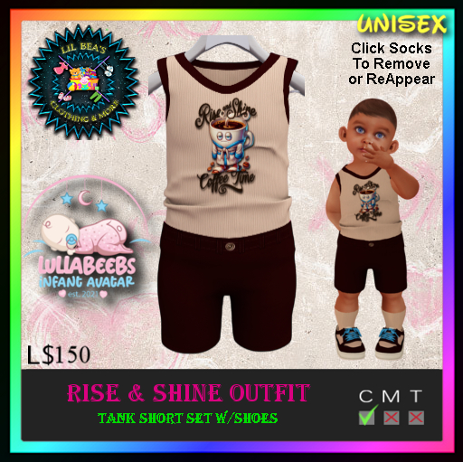 *LBD* Rise & Shine Outfit  - Lullabeebs