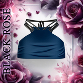 Navy Strings Skirt REBORN