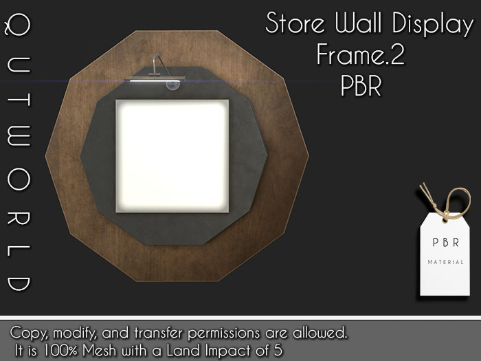 .::QUTWORLDT Store Wall Display Frame_2_PBR::.FP