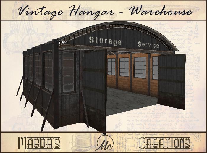 [M-C] Vintage Hangar Warehouse