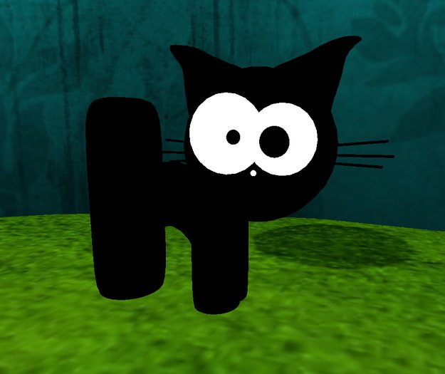 Freaky Kitteh freebie