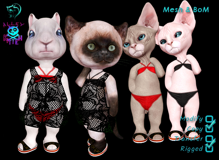 ~AK~Dinkie Summer Chic 2024 - Anabel - BLACK