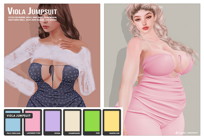 [*SP*] Viola Jumpsuit (Pastel)