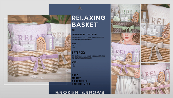 BROKEN ARROWS - Relaxing Basket - FATPACK 