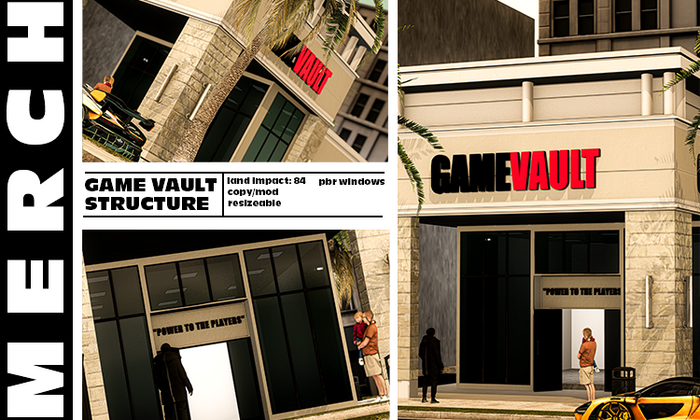 M E R C H- GAME VAULT STRUCTURE ADD ME