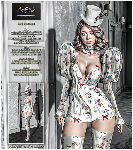 Anastyle - MEI Flowers Outfit