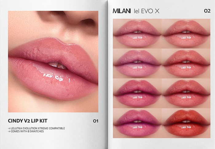MILANI - "CINDY V2" LIP KIT / DEMO