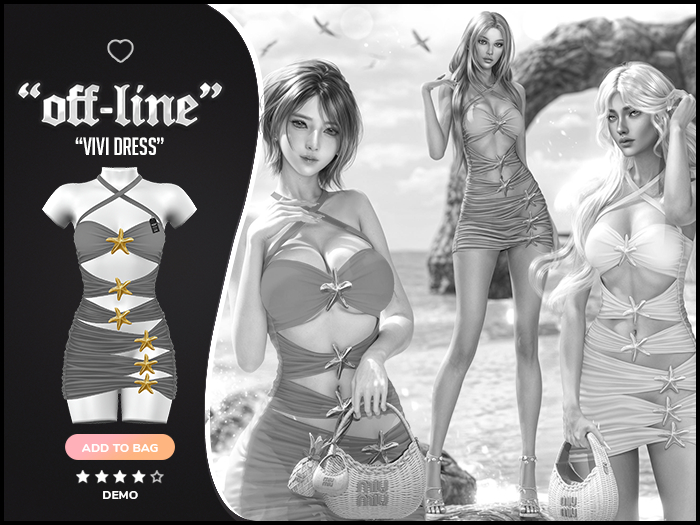 "Off-Line" x "Vivi" Dress / Demo