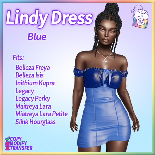~TL~ Lindy Dress Blue