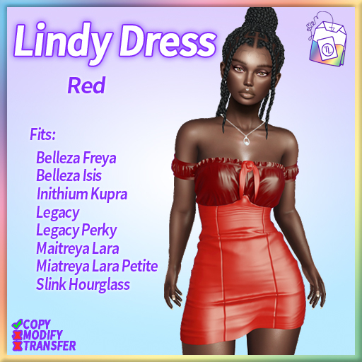 ~TL~ Lindy Dress Red