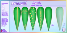 ~TL~ Emerald Jennie Nails