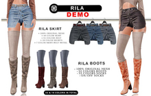 Addams // Rila Skirt & Boots // MEGAPACK DEMO