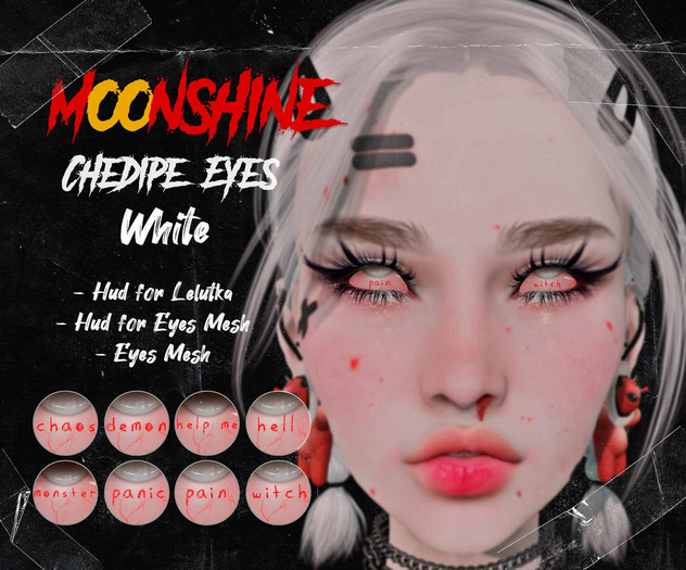 ::moonshine:: Chedipe Eyes White (add)