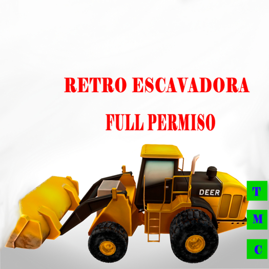 RETRO ESCAVADORA BOX