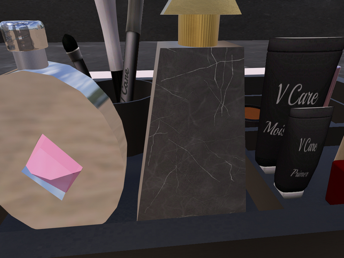 Black Make Up Tray