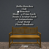 Bella Benches Oak1