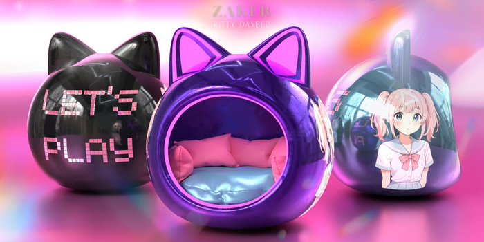 ZAKER : Kitty Daybed PG