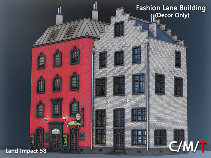 "Killer's" Fashion Lane Building (Decor Only)
