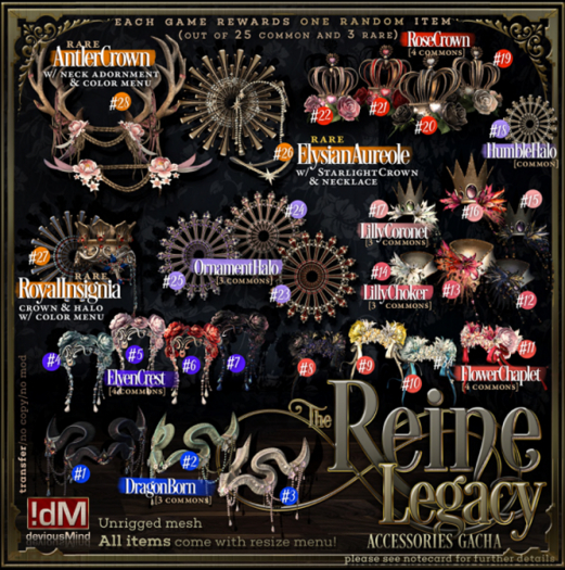 05 !dM Reine ElvenCrest **SAKURA** (BOX)