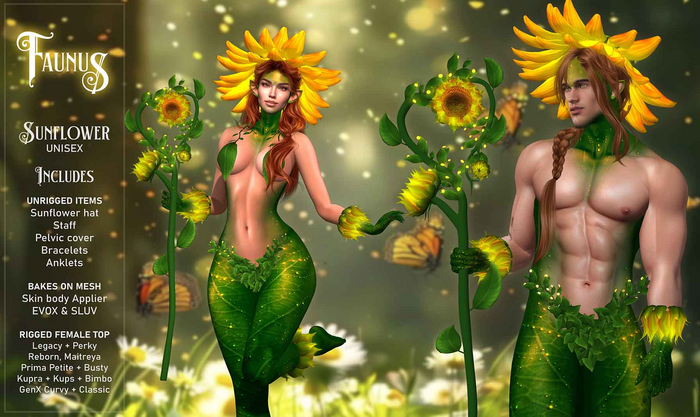 [Faunus] Sunflower // Fatpack - Unisex
