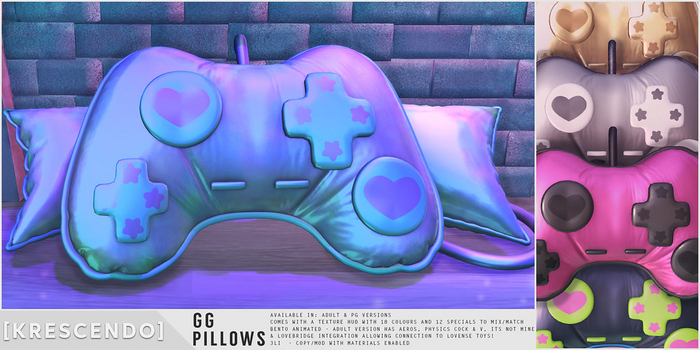 [Kres] GG Pillows - PG
