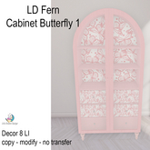 LD Fern Cabinet Butterfly 1