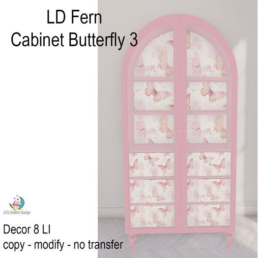 LD Fern Cabinet Butterfly 3