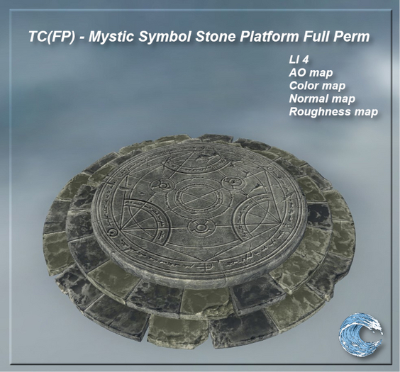 TC(FP) - Mystic Symbol Stone Portal Platform Full Perm