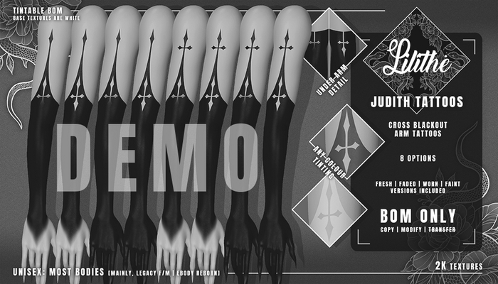 Lilithe'// Judith Tattoos [DEMO]