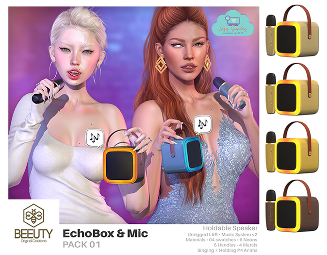 Beeuty - EchoBox & Mic PACK 01