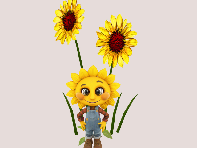 Little Sunflower Man