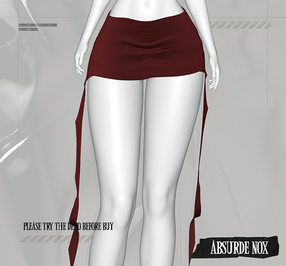 Absurde Nox // Red_Skirt Scarves