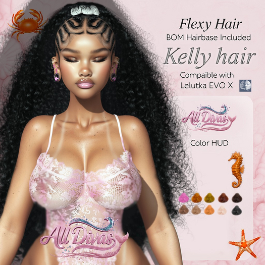[All Divas] Kelly Hair