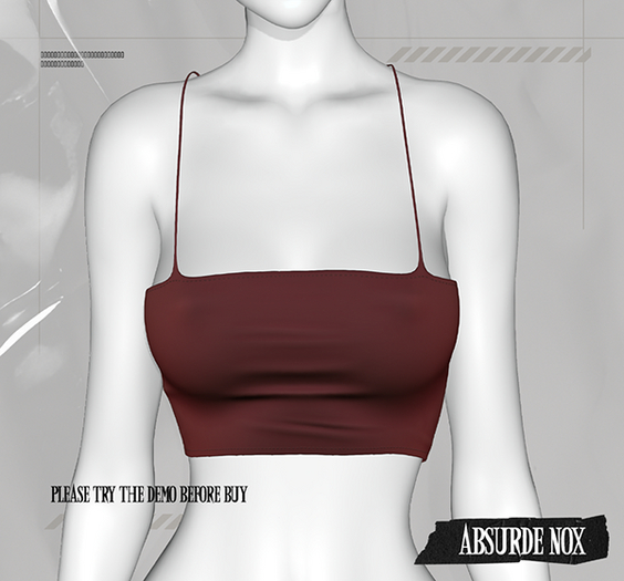 Absurde Nox //Red _Top Scarves