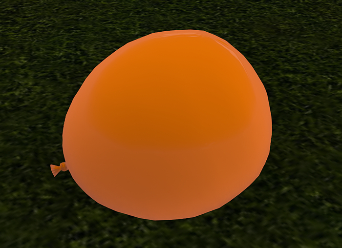 (Orange) Pop Balloon