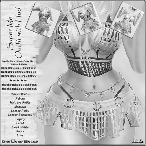 ⭐*MIRUS* DEMO Super Me Outfit with Hud