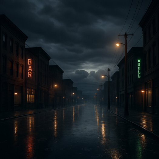 Rainy Dark Road V2 Texture