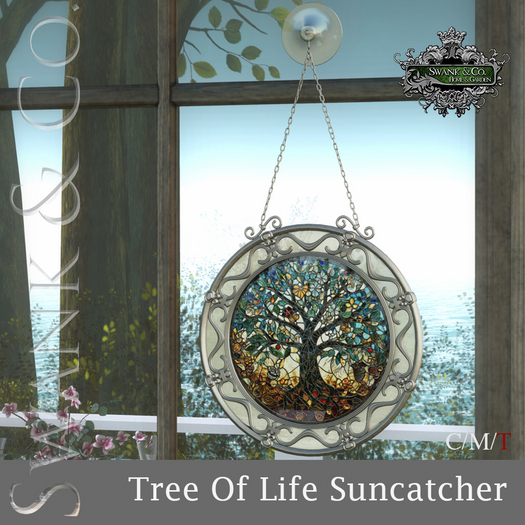 Swank & Co. Tree Of Life Suncatcher