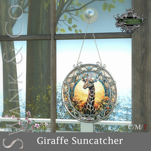 Swank & Co. Giraffe Suncatcher