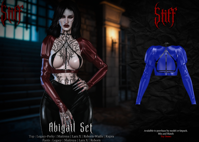 Stiff - Abigail Top - Blue