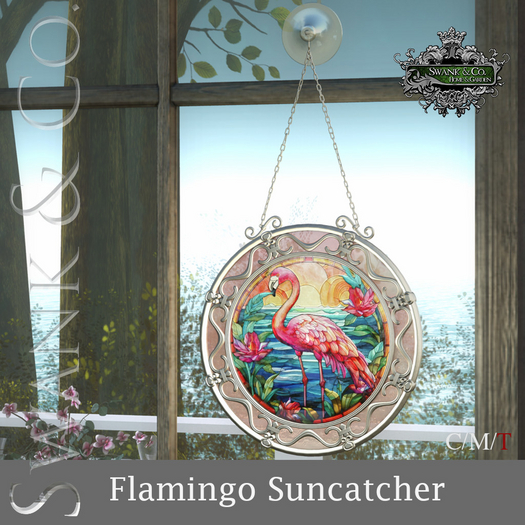 Swank & Co. Flamigo Suncatcher
