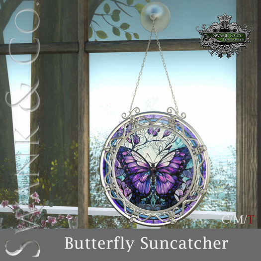 Swank & Co. Butterfly Suncatcher