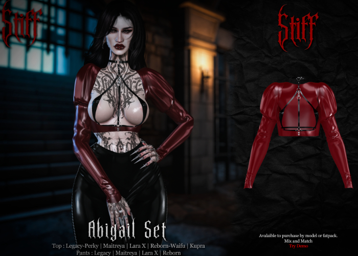 Stiff - Abigail Top - Red