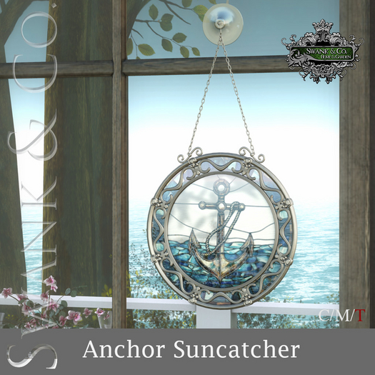 Swank & Co. Anchor Suncatcher