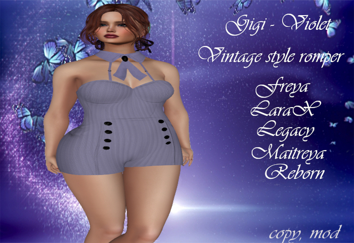 Gigi Romper Violet