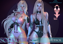 SOLIAC - Bodysuit/Garter Naafiri - Lemonade