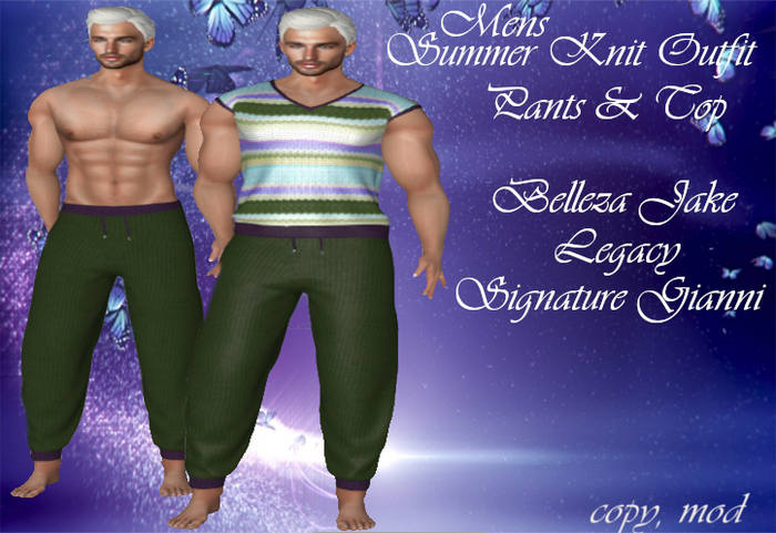 Men's Summer Knit Outfit